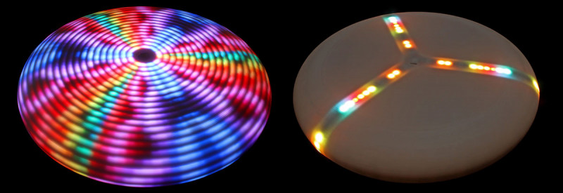 LED Flying Disc 20 for Ultimate Frisbee